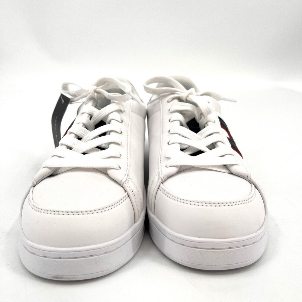 Tommy Hilfiger Jolix Sneakers White Mens Size 9M Synthetic Round Toe Lace Up - Picture 2 of 14